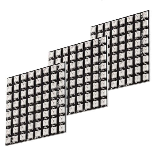 3 x U 64 LED Panneau CJMCU-8X8 Module Compatible avec pour et pour