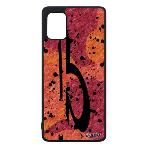 Coque Samsung Galaxy A31 en silicone Signe du zodiaque balance personnalisé telephone astrologique de protection femme peinture noir