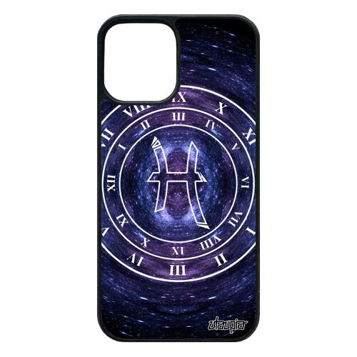 Coque Silicone Signe Astrologique Poisson Iphone 12 / 12 Pro Telephone Montre Prediction Horloge Homme Horoscope 128 Go Etui