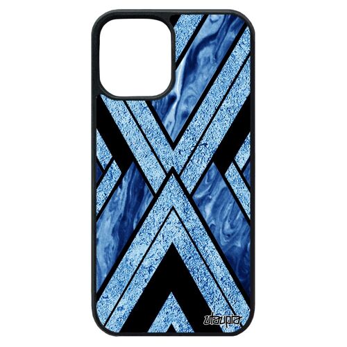 Coque Iphone 12 Pro Max Silicone Marbre Coloré Noir Motif Case 4g Design Tpu Bleu 128 Go Texture Geometrique Matiere Original