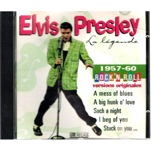 Elvis Presley Cd 15 Titres La Legende Rock'n'roll 1957-60