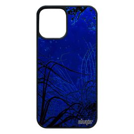 Coque Pour Iphone 12 / 12 Pro Silicone Fonds Marins Etui Portable Unique Plongée Peinture Mobile Bleu Plantes Marines Nature