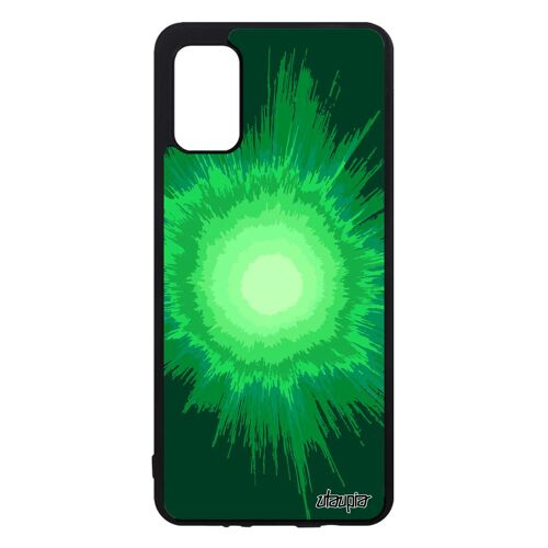 Coque A41 Silicone Explosion Housse Motif Soleil Design Personnalisé Coloré Texture Original Aluminium Espace Cover Samsung Galaxy
