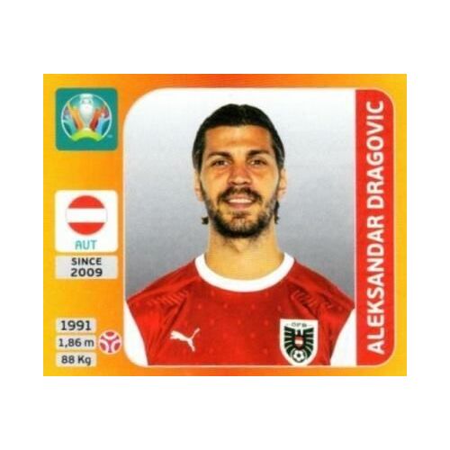 Sticker Panini Euro 2020 Tournament Edition - N.239 Aleksandar Dragovic - Austria