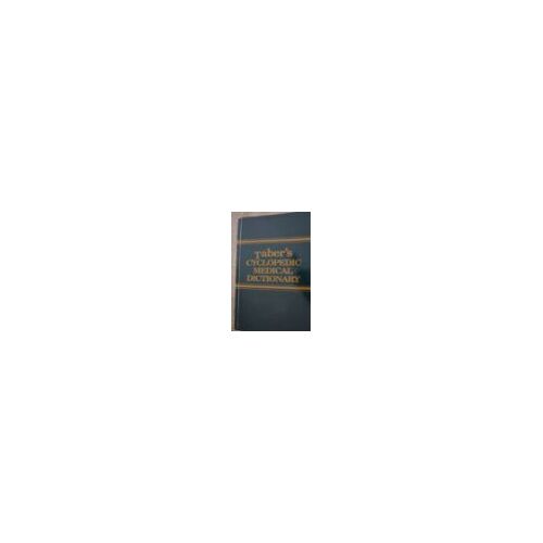 Taber's Cyclopedic Medical Dictionary [With Dvd Rom]
