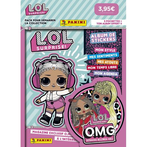 Panini Lol 4 Omg Stickers Album 5p