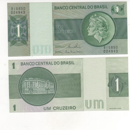 Bresil 1 Cruzeiro Neuf Unc