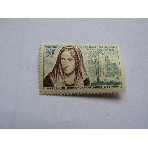 Timbre Centenaire De La Mort De Marceline Desbordes-Valmoren° 1214 Neuf ++