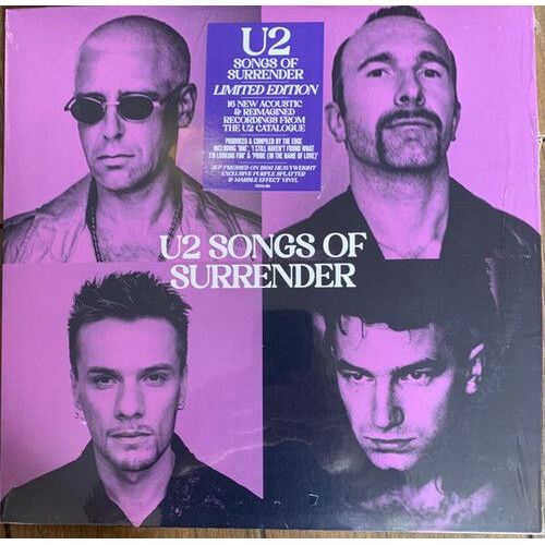 U2 - Songs Of Surrender (Limited Edition Purple Marble Splatter) [Vinyl Lp] Colored Vinyl, Ltd Ed, Purple