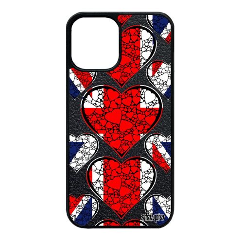 Coque Pour Iphone 12 Mini Silicone Drapeau Union Jack Angleterre Anglais Portable Tpu Antichoc Foot Football Angleterre Basket