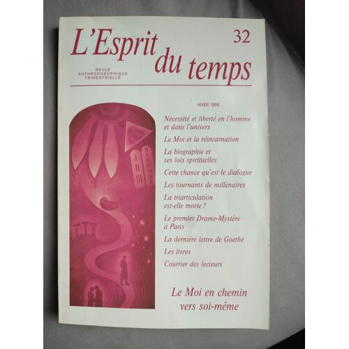 Revue L'esprit Du Temps 32