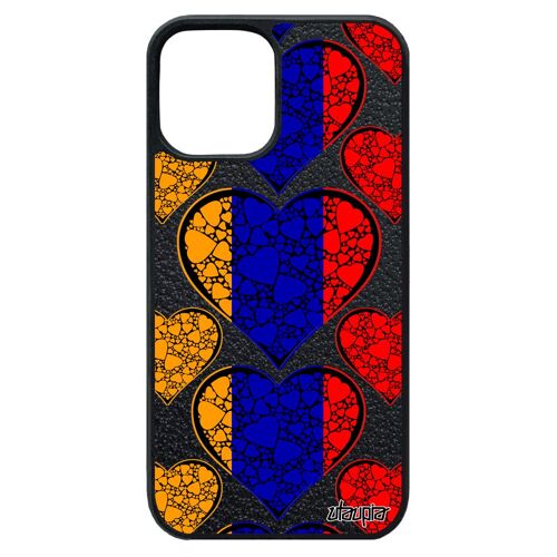 Coque Silicone Drapeau Armenie Armenien Antichoc Iphone 12 Pro Max Basket Coupe D'europe Case Telephone Personnalisé Euro Foot