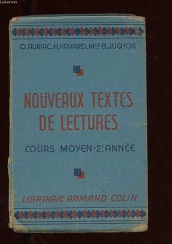 Nouveaux Textes De Lectures. Cours Moyen 2 Eme Annee