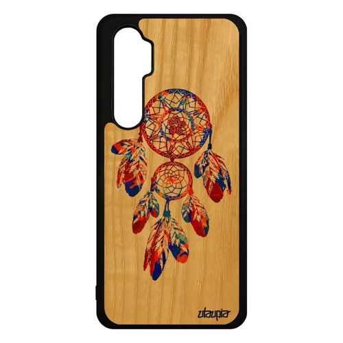 Coque Silicone Mi Note 10 Lite Bois Attrape Reve Multicolore Gel Perles Oriental Telephone Tatouage 4g Coloré Receveur De De Xiaomi