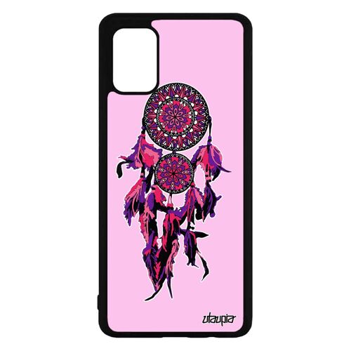 Coque Pour A71 En Silicone Attrape Reve Mandala Maya Capteur De Housse Tattoo Noir Rose Indien Telephone Boheme Plume Samsung Galaxy