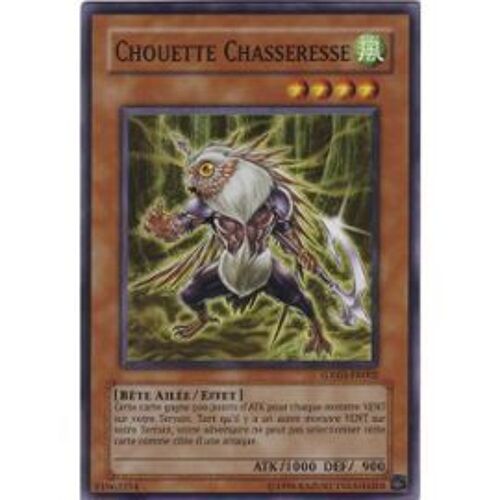 Yu-Gi-Oh! Gx03-Fr002 Chouette Chasserresse / Hunter Owl Super Rare