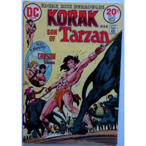 Korak Son Of Tarzan N°53 (Vo) 09/1973