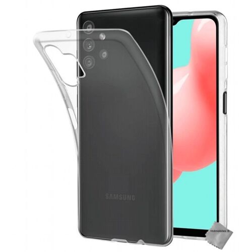 Housse etui coque silicone gel Samsung Galaxy A32 5G + film ecran - TRANSPARENT TPU
