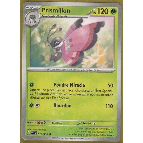 Carte Pokemon - Prismillon - 010/198 - Ecarlate Et Violet -