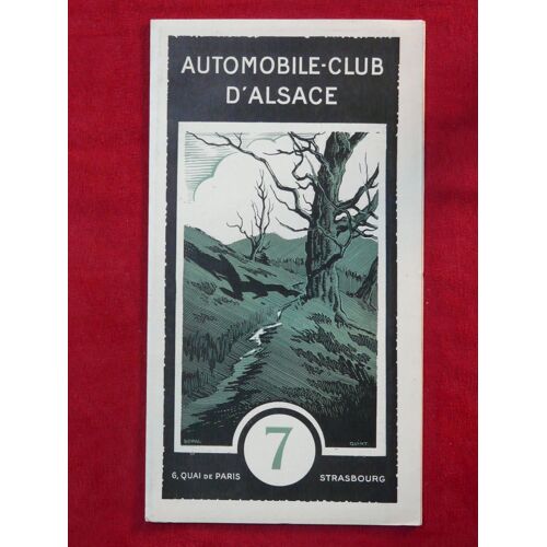 Automobile-Club D'alsace - Itinéraire N°7  Mulhouse/Colmar - Sopal/Dernières Nouvelles D'alsace/Mathis 7