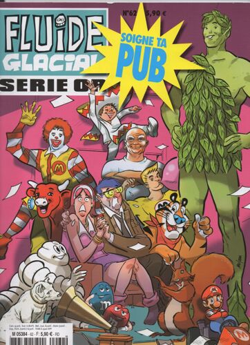 Fluide Glacial Serie Or 62 (Soigne Ta Pub)