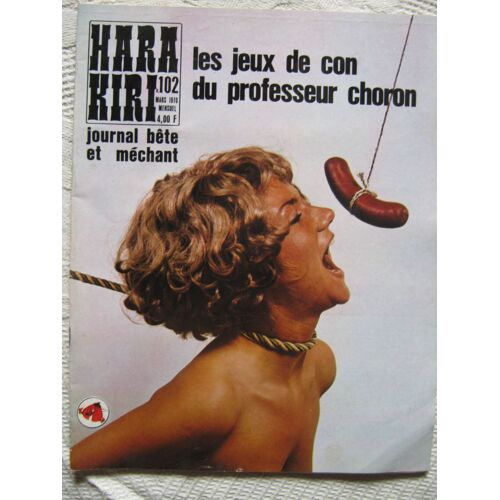 Hara Kiri N° 102 Du 01/03/1970