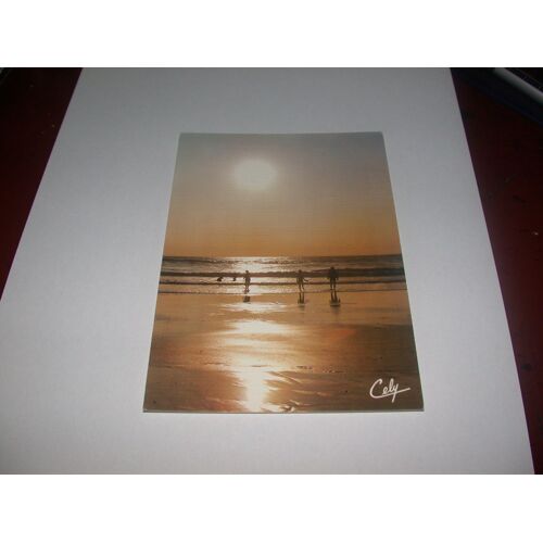 Carte Postale Coucher De Soleil Plage