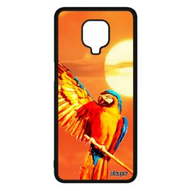 Coque Perroquet Xiaomi Redmi Note 9s Silicone Exotique Orange Oiseau Telephone Etui Case Pas Cher Animal Tropical Metal Perruche 4g