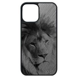 Coque Antichoc Iphone 12 Pro Max Silicone Lion Lionne Felin Roi Animal Effet Design Motif Gris Texture 128 Go Case Fauve Metal