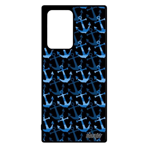 Coque Ancre Samsung Galaxy Note 20 Ultra Silicone Tattoo Pas Cher Couleur De Bateau Cadeau Fete Des Meres 4g Etui Marinière Crayon