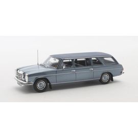 Mercedes V114 Lwb Crayford Estate Bleu 1971 1/43 Matrix-Matrix