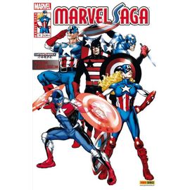 Marvel Saga N° 17 : " Le Corps Des Captain America " ( Saga Complète )