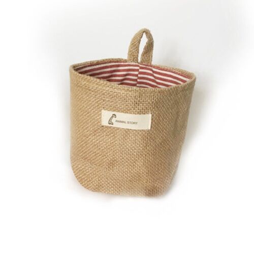 Sac de rangement pratique pour saloon, sacs en tissu suspendus, panier d'épicerie, boîtier de pot de fleurs