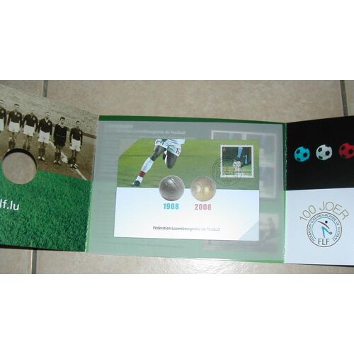 Luxembourg Collector Oblitération Ronde Centenaire Fédération Luxembourgeoise De Football Wns Lu008.08