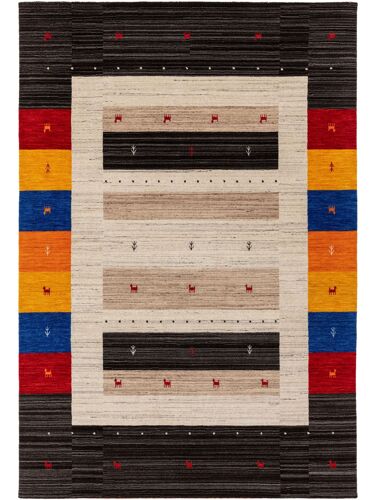 Tapis De Laine Jamal Multicouleur 200x300 Cm - Tapis Nature