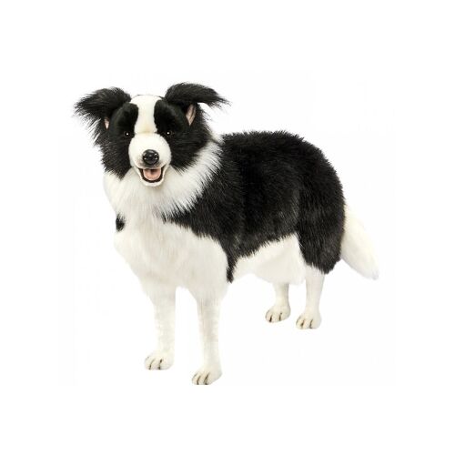 Hansa Peluche Géante Border Colley 4 Pattes 84cml