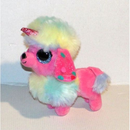 doudou licorne rose yeux brillant zuru style beanie boo's