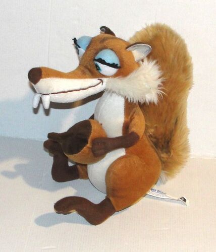 peluche scratina l'age de glace 3 le temps des dinosaures doudou écureuil century fox pms