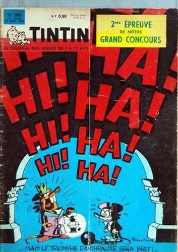 Tintin N° 695 Du 15/02/1962 -