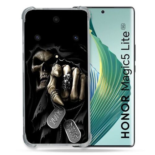Coque Renforcée Pour Honor Magic 5 Lite Tete De Mort Your Next