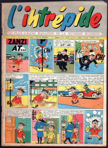 L'intrépide N° 459 Du 13/08/1958