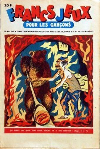 Francs Jeux Pour Les Garcons N° 168 Du 15/05/1953 - Magazine Pour Les Garcons