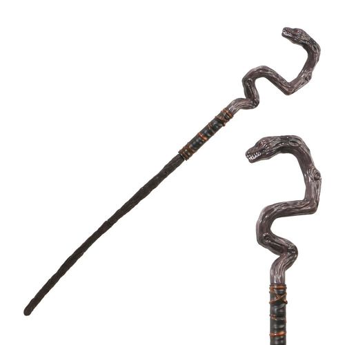 Canne Pvc Démontable Pommeau Serpent Forêt 112cm