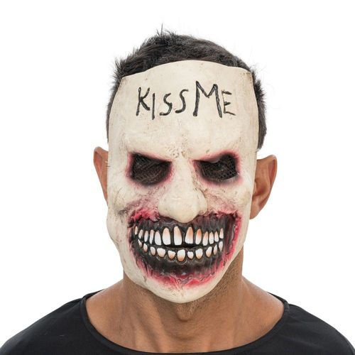 Masque Facial Latex Prédateur Horreur Adulte