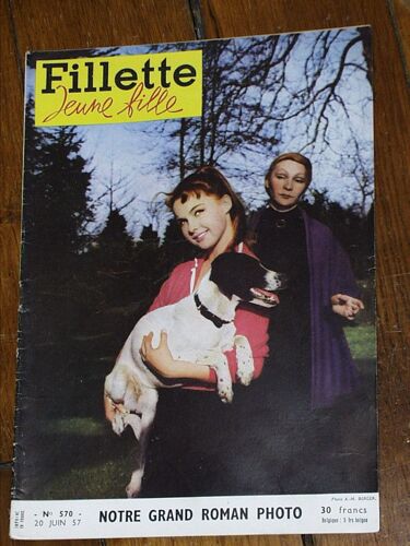 Fillette Jeune Fille N° 570 Du 20/06/1957