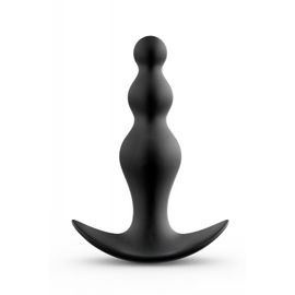 Training Beads Plug Flexible Boules M Anal Femme Homme Sodomie Silicone Noir