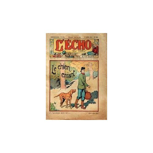 Echo Du Noel (L') N° 1230 Du 01/04/1934 - Le Chien Errant.