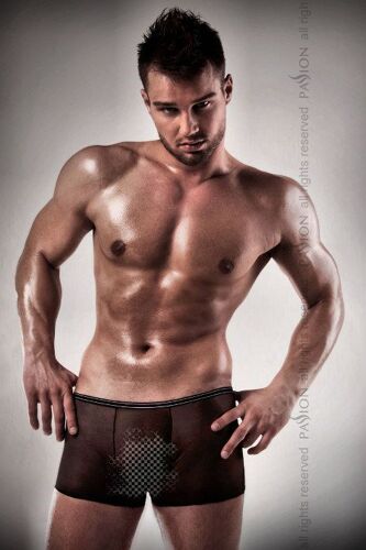 Boxer Noir Transparent 025 - S-M