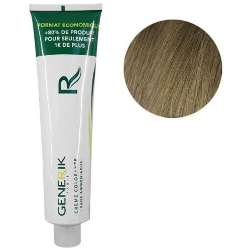 Générik Coloration Sans Ammoniaque N°8 Blond Clair 180 Ml 