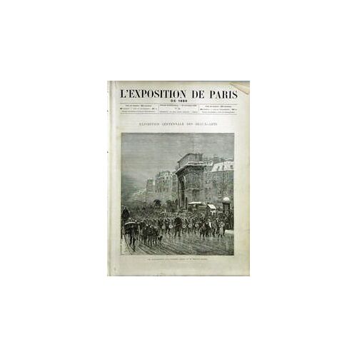 Exposition De Paris De 1889 (L') N° 54 Du 20/11/1889 - Exposition Centennale Des Beaux-Arts - Le Regiment Qui Passe.